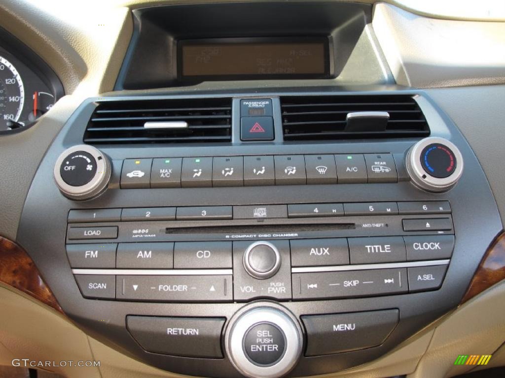 2008 Honda Accord EX V6 Sedan Controls Photo #37889888