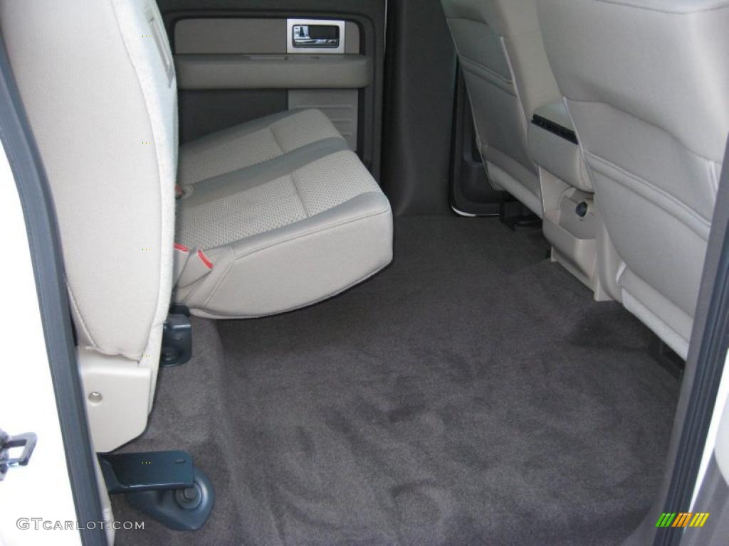 2010 F150 XLT SuperCrew 4x4 - Oxford White / Medium Stone photo #20