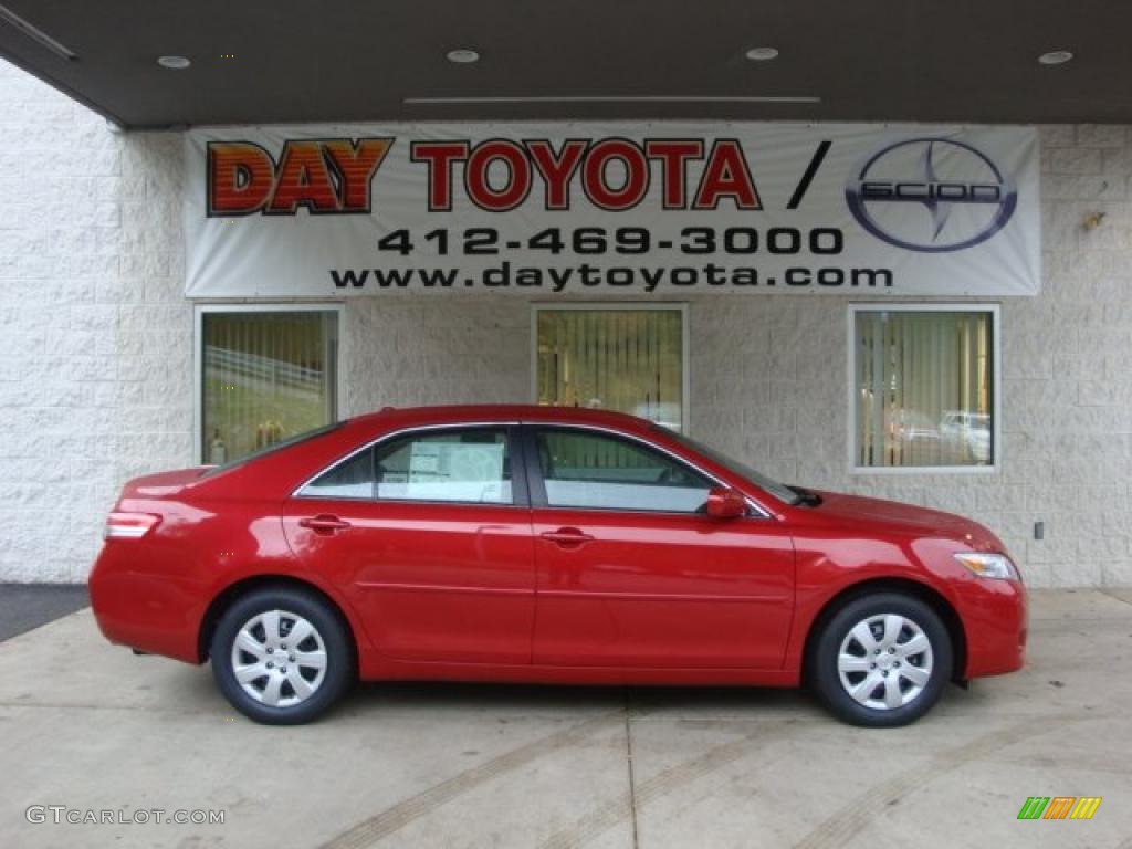 Barcelona Red Metallic Toyota Camry