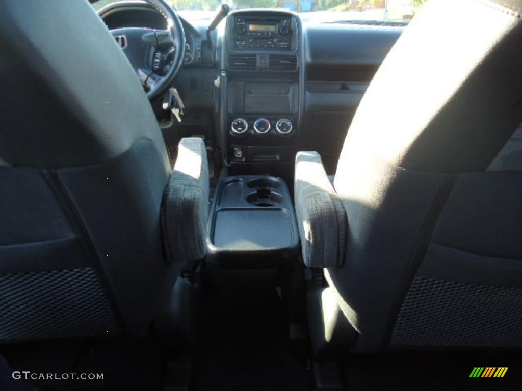 2003 CR-V LX 4WD - Satin Silver Metallic / Black photo #9