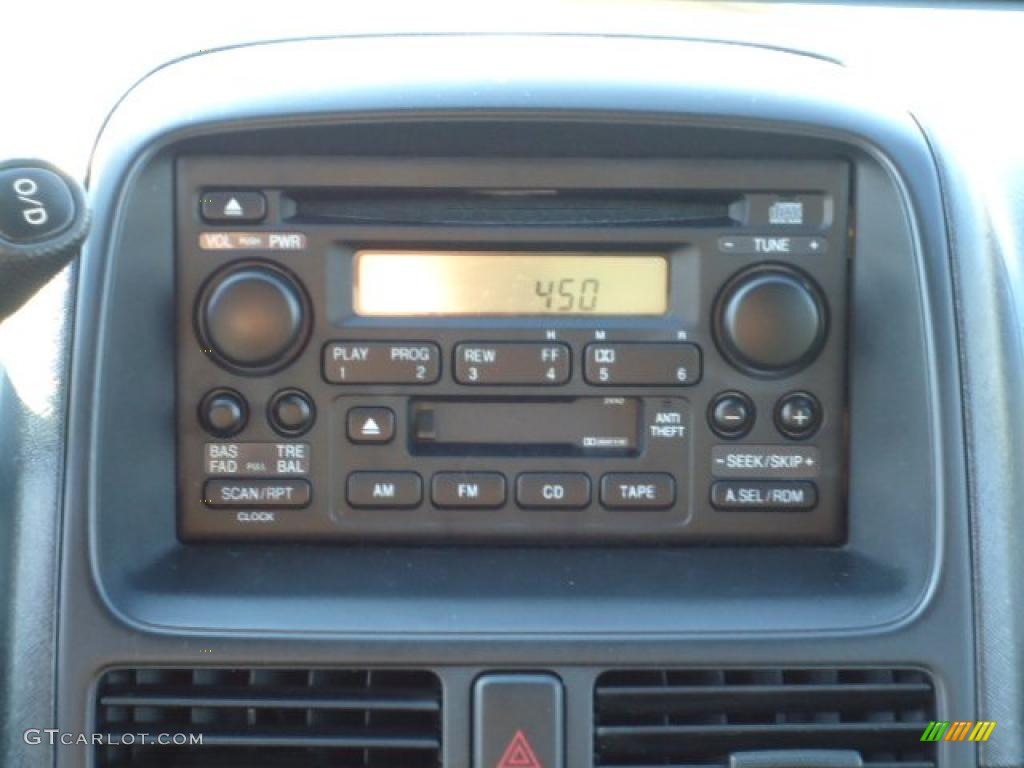 2003 CR-V LX 4WD - Satin Silver Metallic / Black photo #11