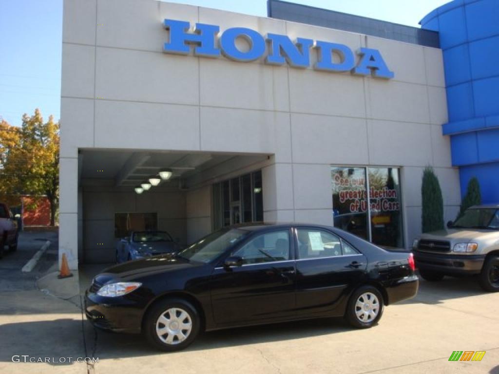 2003 Camry LE - Black / Taupe photo #1