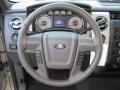 Tan 2010 Ford F150 XLT SuperCab 4x4 Steering Wheel