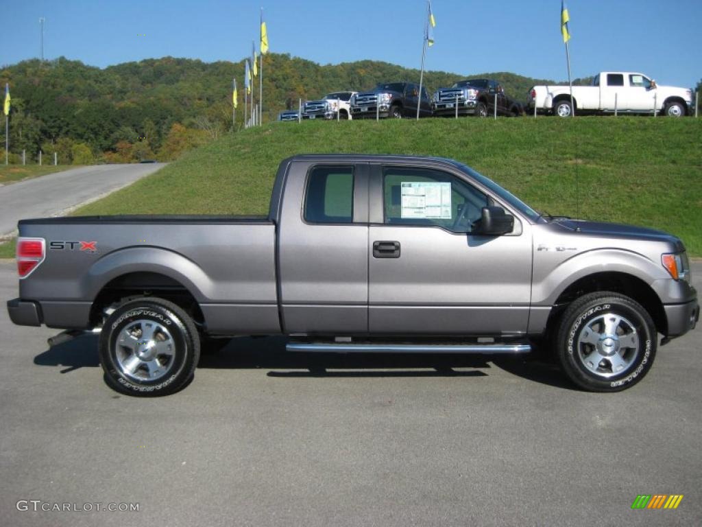 Sterling Grey Metallic 2010 Ford F150 STX SuperCab 4x4 Exterior Photo #37892712