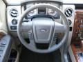 2010 Ford F150 Tan Interior Steering Wheel Photo