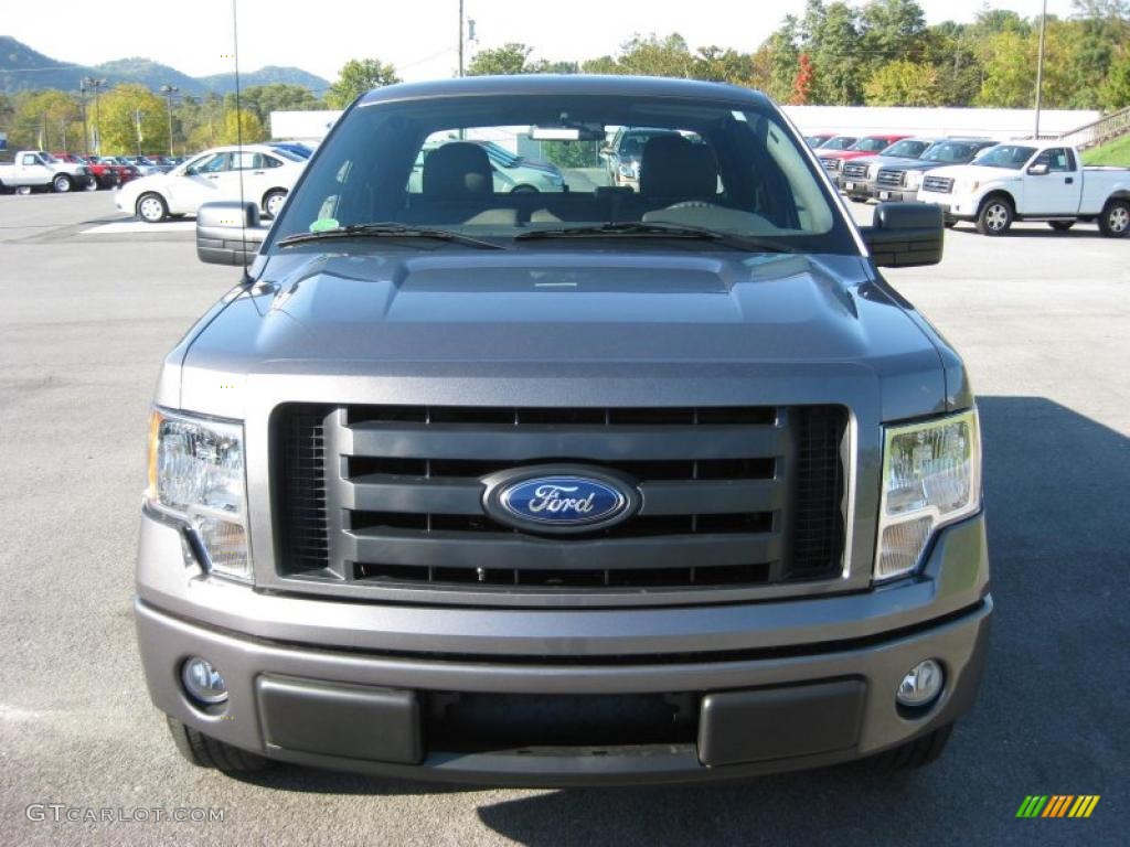 2010 F150 STX SuperCab - Sterling Grey Metallic / Medium Stone photo #3