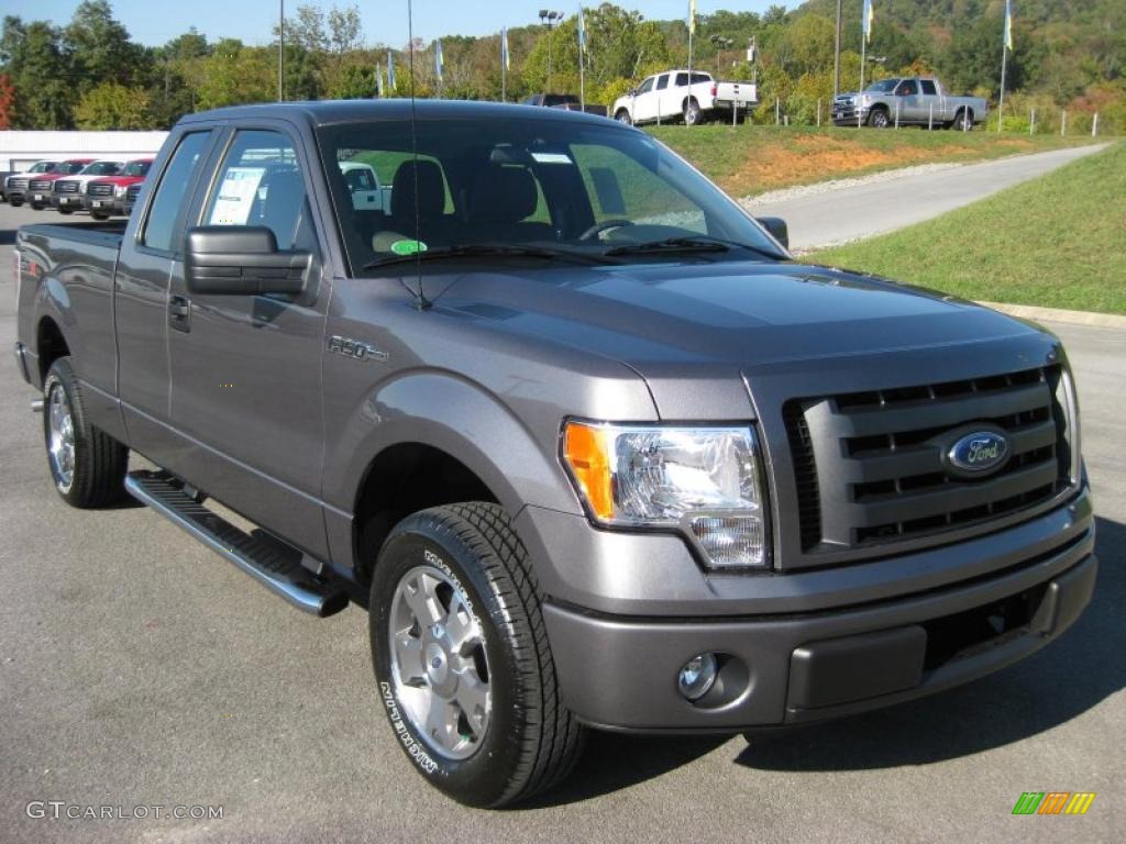 Sterling Grey Metallic 2010 Ford F150 STX SuperCab Exterior Photo #37893548
