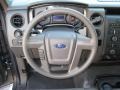 2010 Ford F150 Medium Stone Interior Steering Wheel Photo