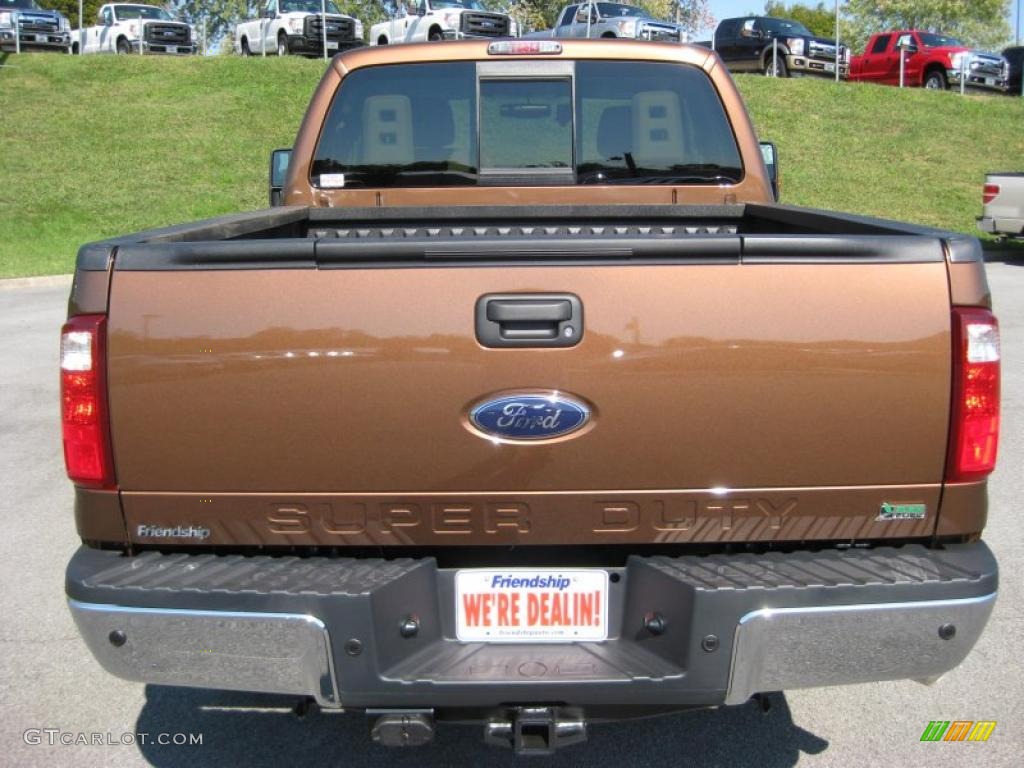 Golden Bronze Metallic 2011 Ford F250 Super Duty Lariat SuperCab 4x4 Exterior Photo #37894320