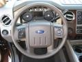 Adobe Two Tone Leather Steering Wheel Photo for 2011 Ford F250 Super Duty #37894620