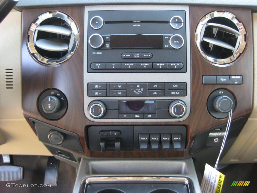 2011 Ford F250 Super Duty Lariat SuperCab 4x4 Controls Photo #37894636
