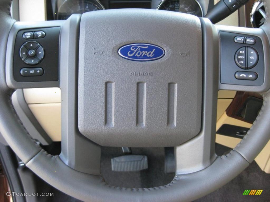 2011 Ford F250 Super Duty Lariat SuperCab 4x4 Controls Photo #37895144