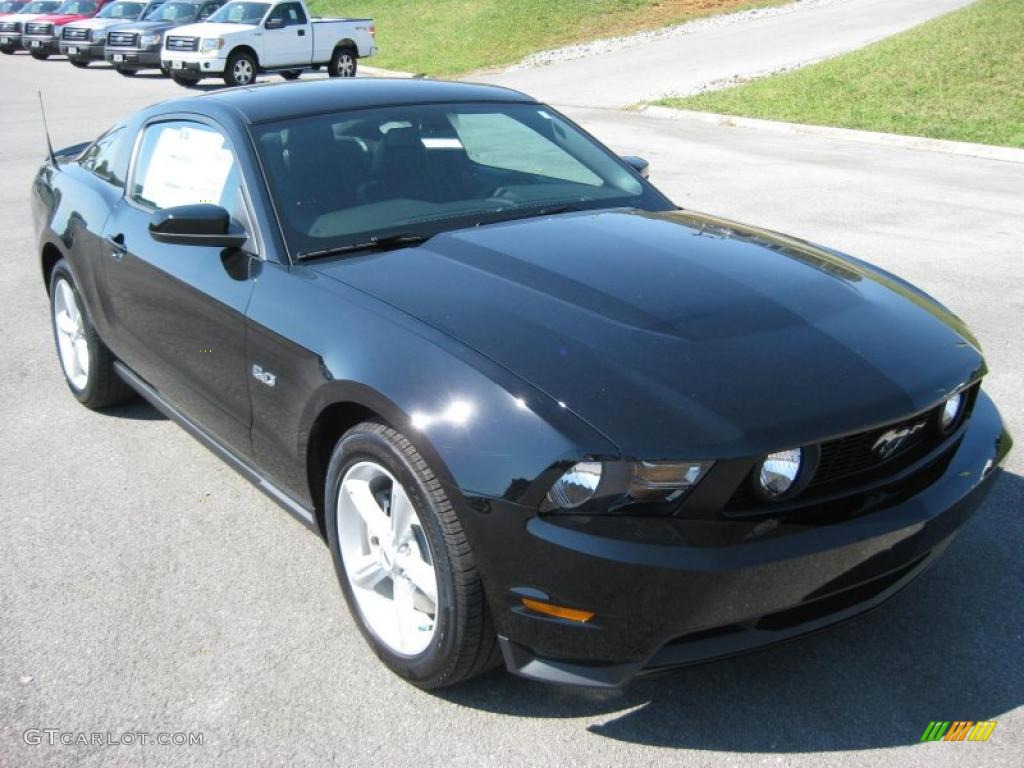 Ebony Black 2011 Ford Mustang GT Premium Coupe Exterior Photo #37895420