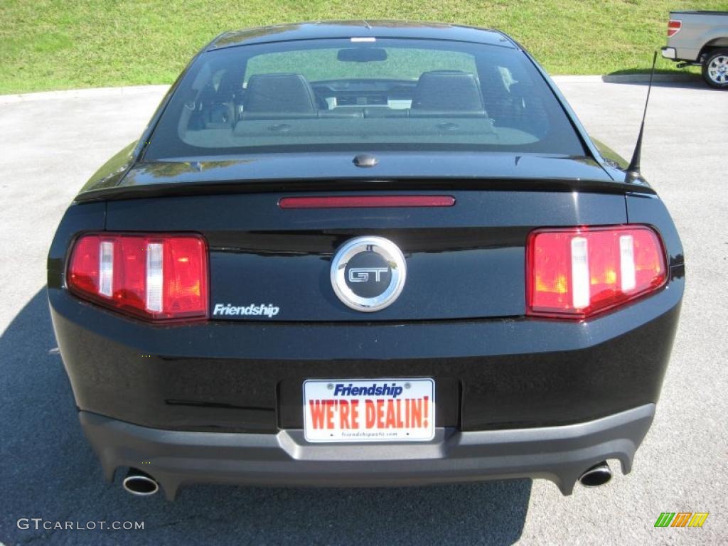 2011 Mustang GT Premium Coupe - Ebony Black / Charcoal Black photo #7