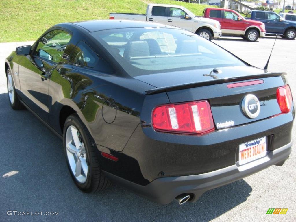 2011 Mustang GT Premium Coupe - Ebony Black / Charcoal Black photo #8