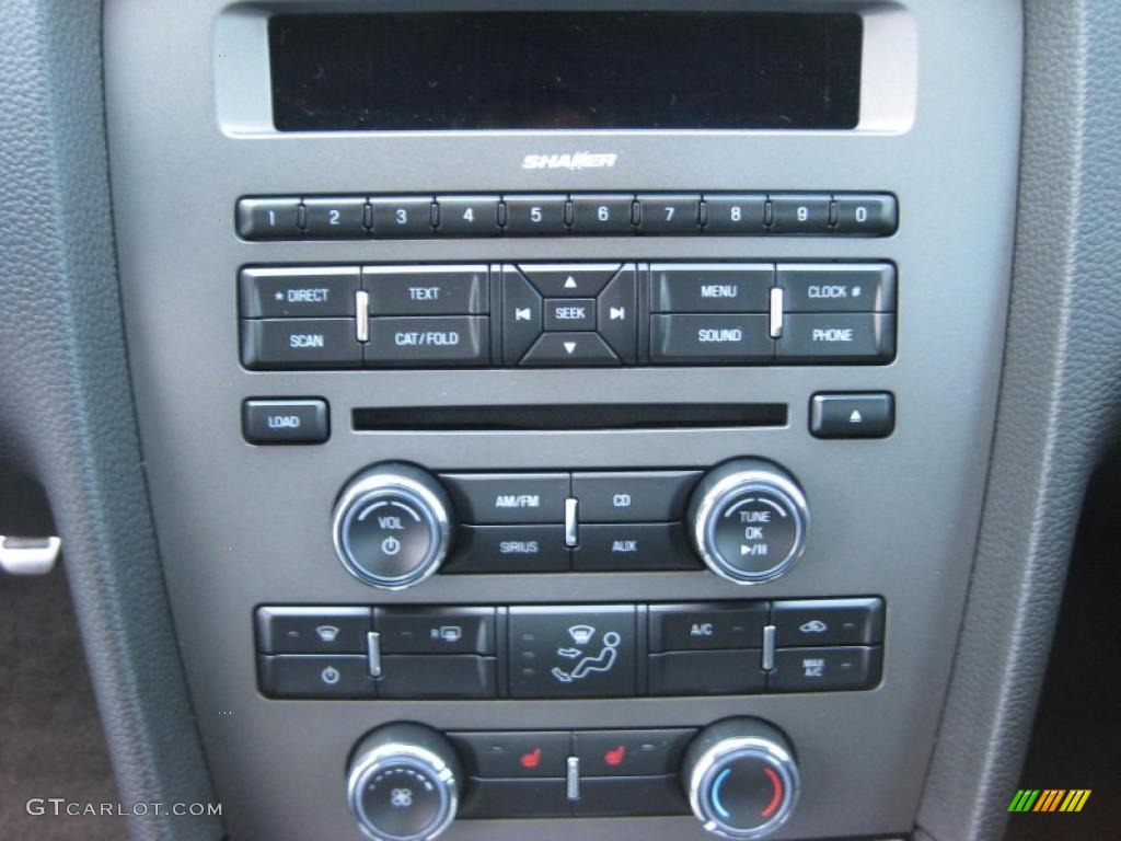 2011 Ford Mustang GT Premium Coupe Controls Photo #37895484