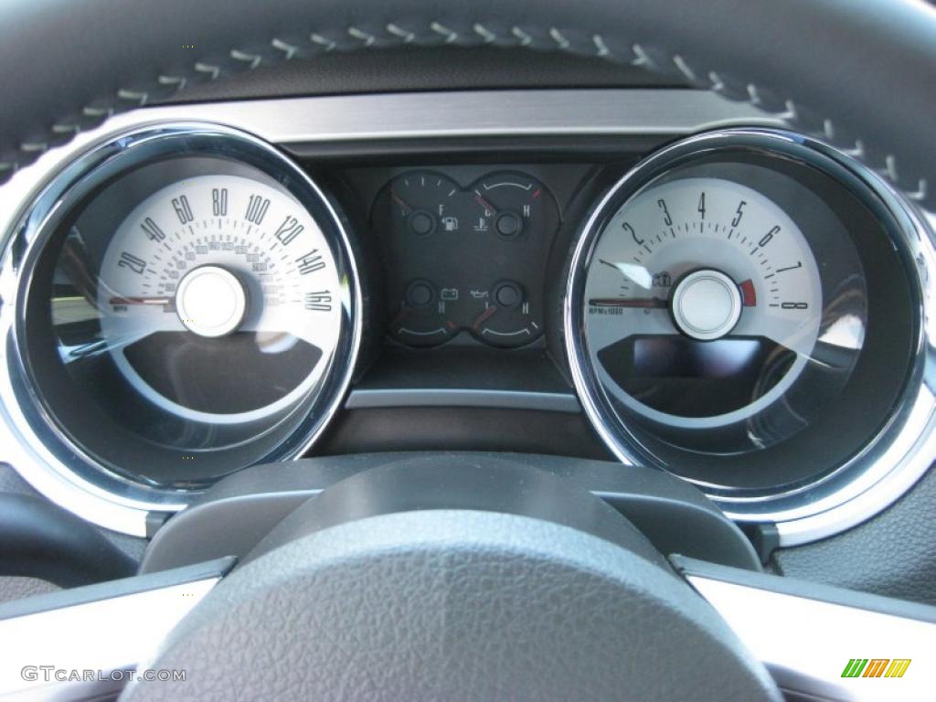 2011 Mustang GT Premium Coupe - Ebony Black / Charcoal Black photo #22