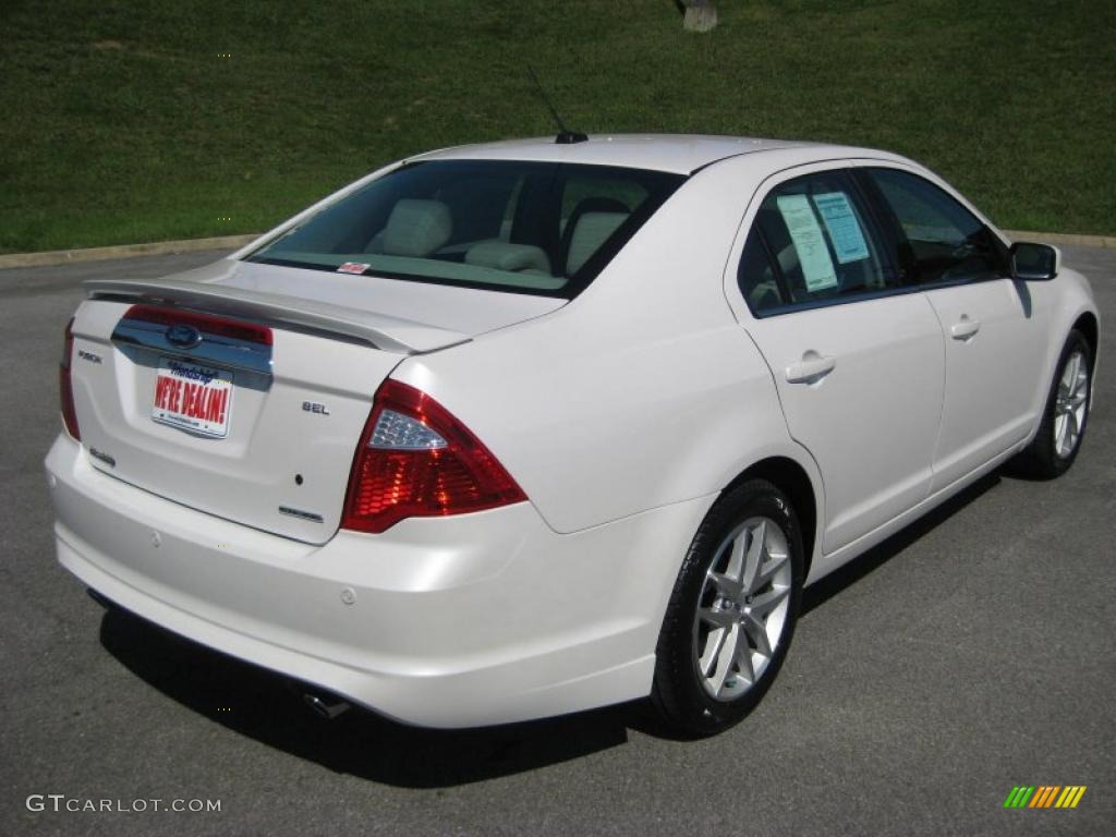 White Platinum Tri-Coat 2011 Ford Fusion SEL V6 Exterior Photo #37895636