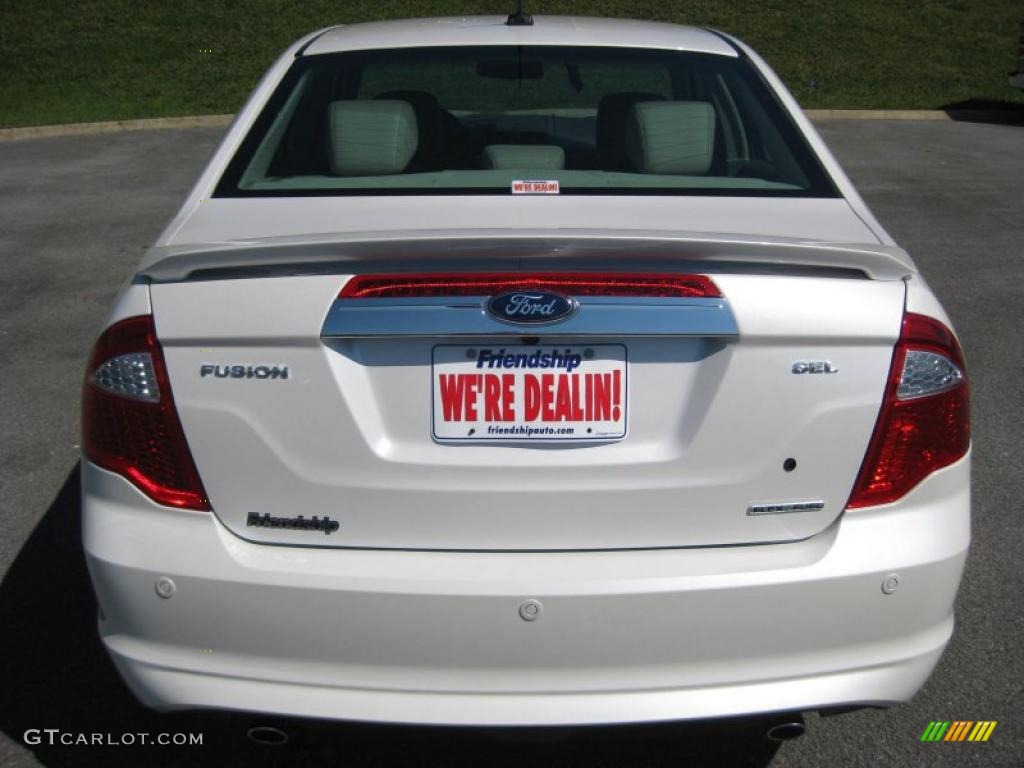 White Platinum Tri-Coat 2011 Ford Fusion SEL V6 Exterior Photo #37895640