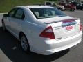 2011 White Platinum Tri-Coat Ford Fusion SEL V6  photo #8