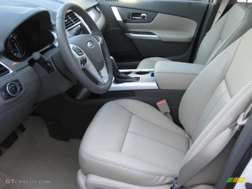 Medium Light Stone Interior 2011 Ford Edge SEL AWD Photo #37895764