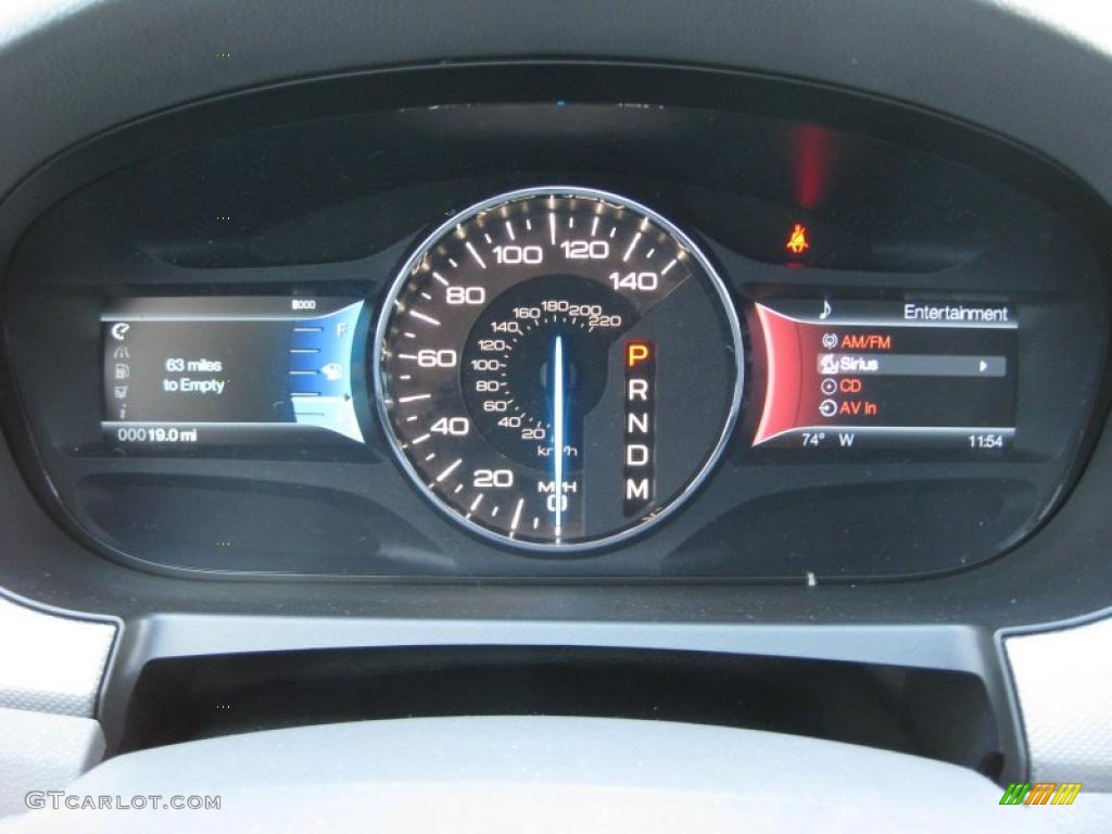 2011 Ford Edge SEL AWD Gauges Photo #37895824