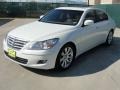 2009 White Satin Pearl Hyundai Genesis 3.8 Sedan  photo #7