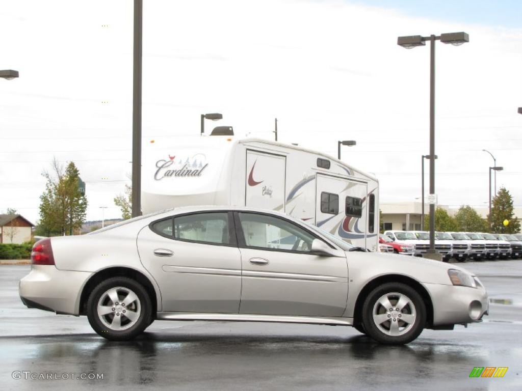 Liquid Silver Metallic 2008 Pontiac Grand Prix Sedan Exterior Photo #37897335