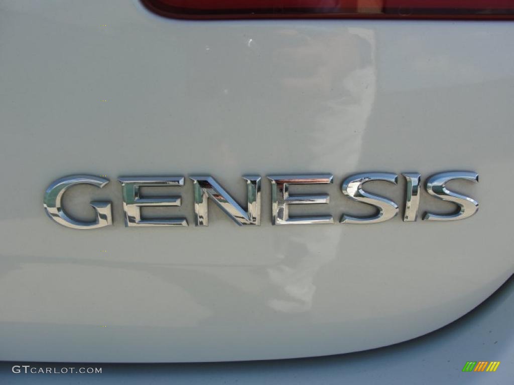 2009 Hyundai Genesis 3.8 Sedan Marks and Logos Photo #37897503
