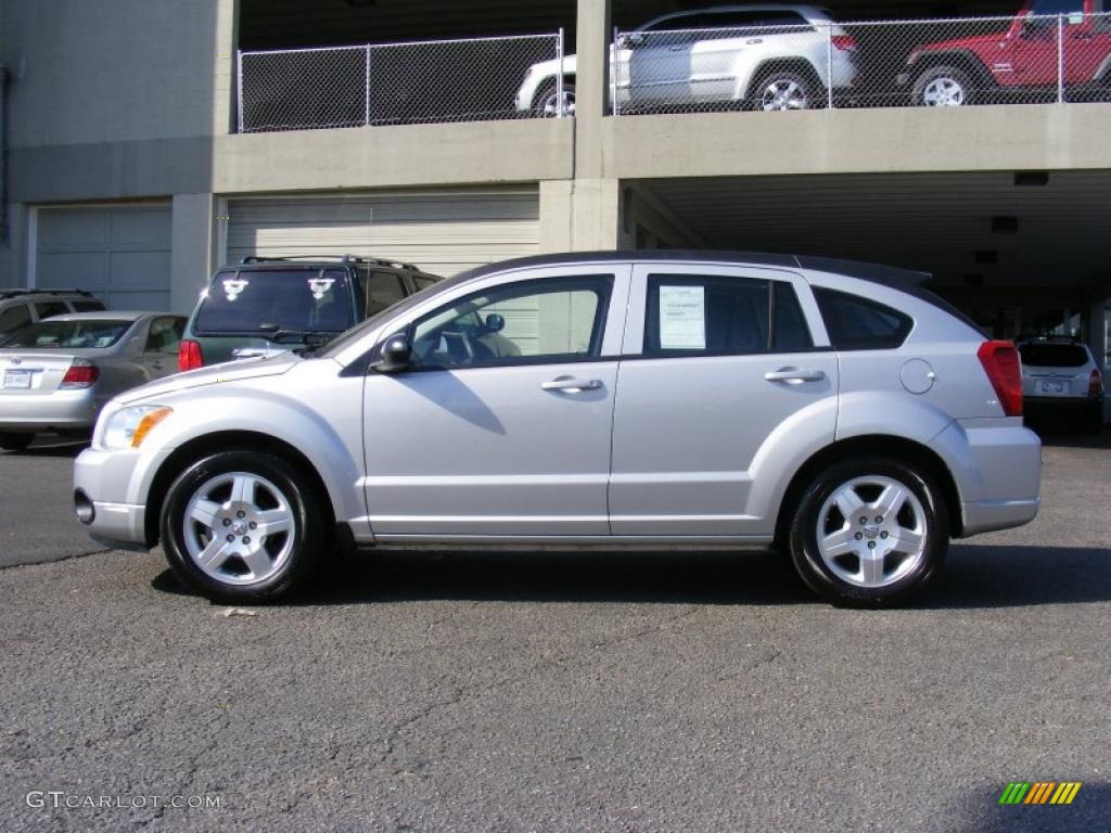 Bright Silver Metallic 2009 Dodge Caliber SXT Exterior Photo #37898091