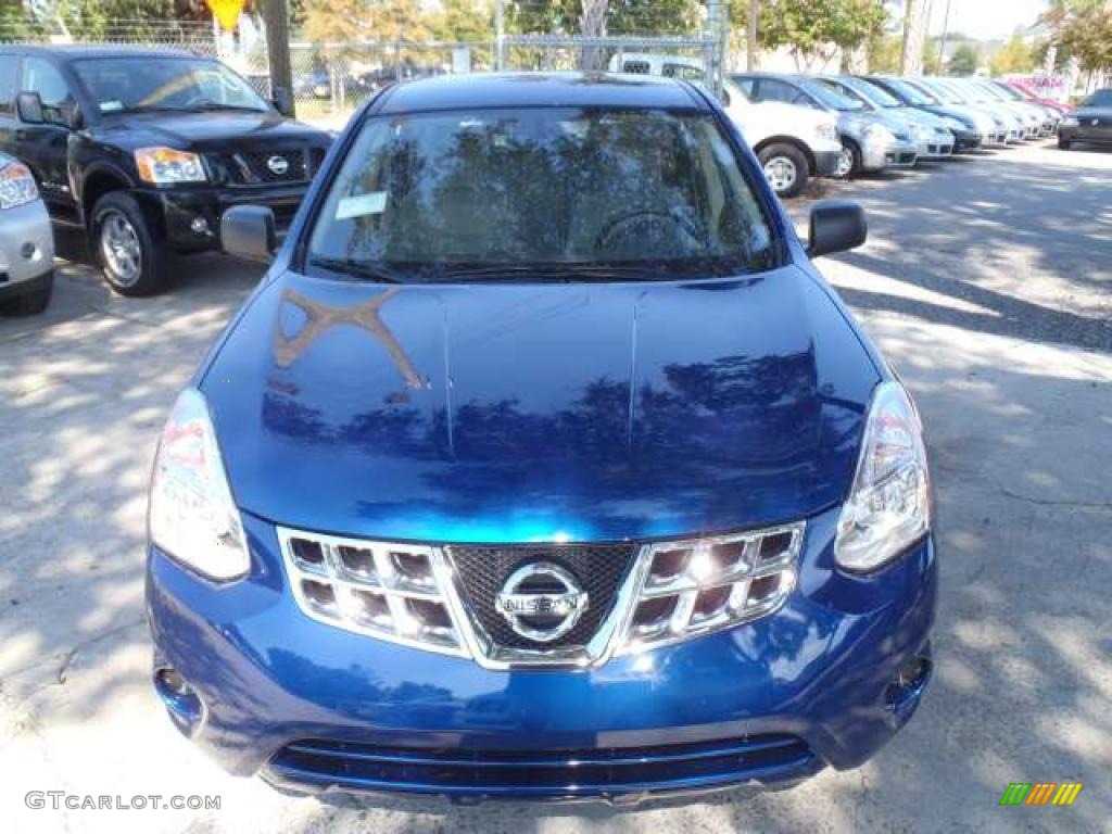 2011 Rogue S - Indigo Blue Metallic / Gray photo #2