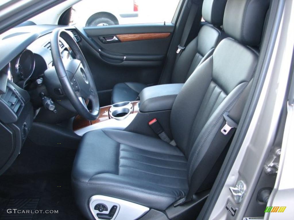 Black Interior 2008 Mercedes-Benz R 320 CDI 4Matic Photo #37901279
