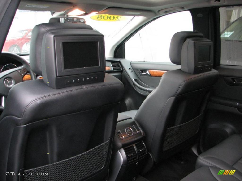 Black Interior 2008 Mercedes-Benz R 320 CDI 4Matic Photo #37901423