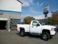 Summit White - Silverado 1500 LS Regular Cab 4x4 Photo No. 2