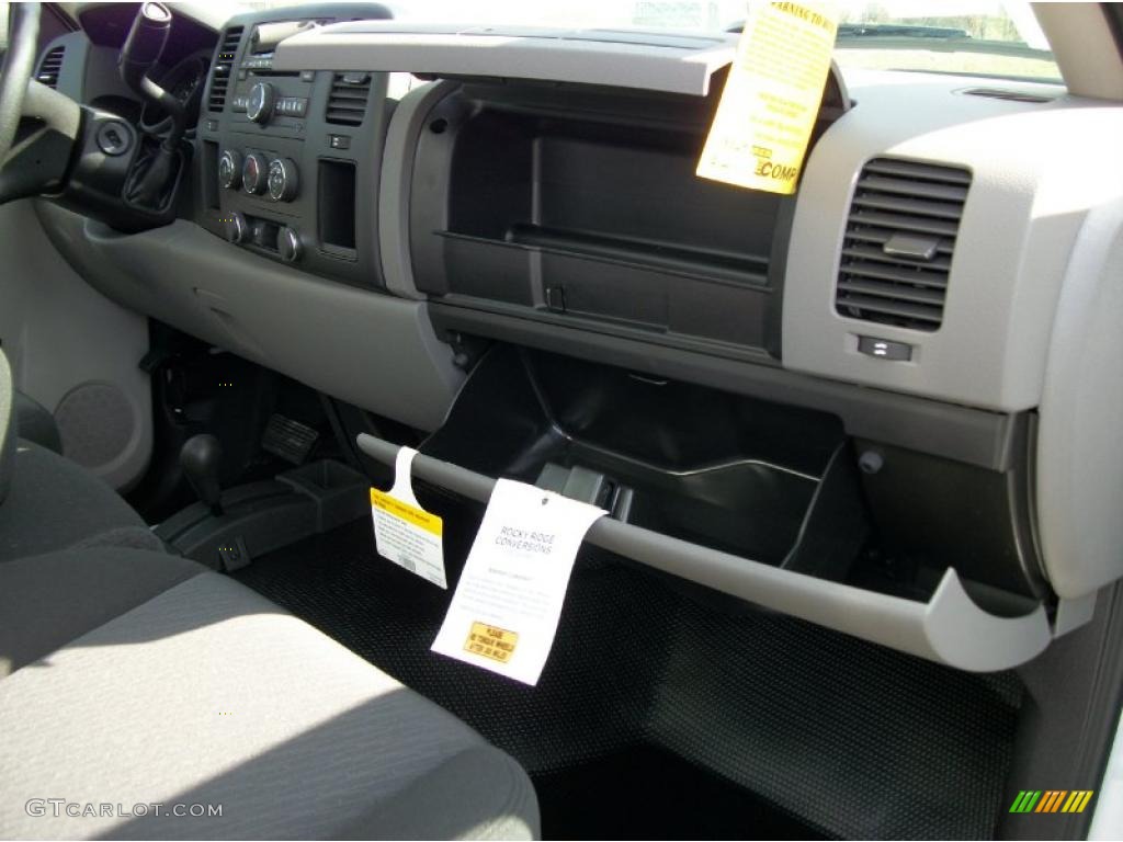 2011 Silverado 1500 LS Regular Cab 4x4 - Summit White / Dark Titanium photo #26