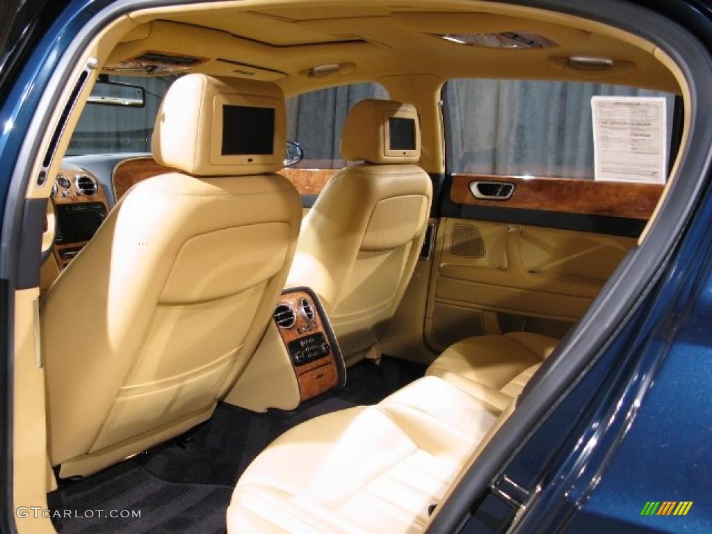 Saffron/Nautic Interior 2008 Bentley Continental Flying Spur Standard Continental Flying Spur Model Photo #37902163