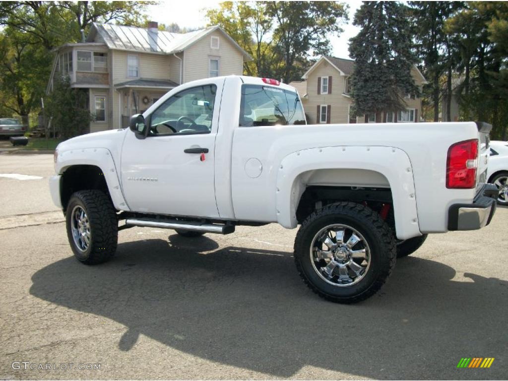 2011 Silverado 1500 LS Regular Cab 4x4 - Summit White / Dark Titanium photo #34