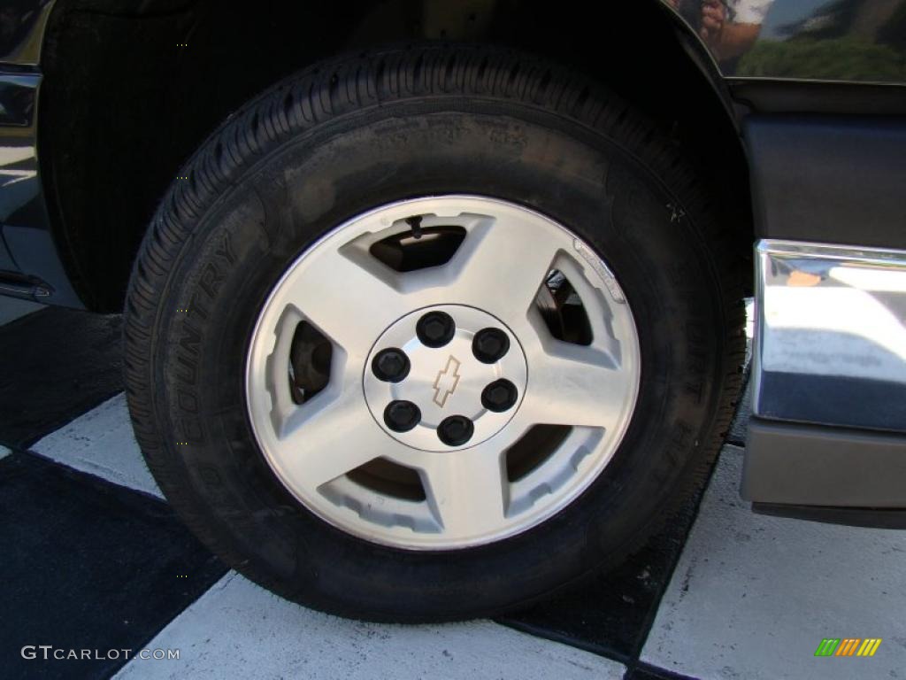 2005 Silverado 1500 LS Regular Cab - Dark Gray Metallic / Dark Charcoal photo #26