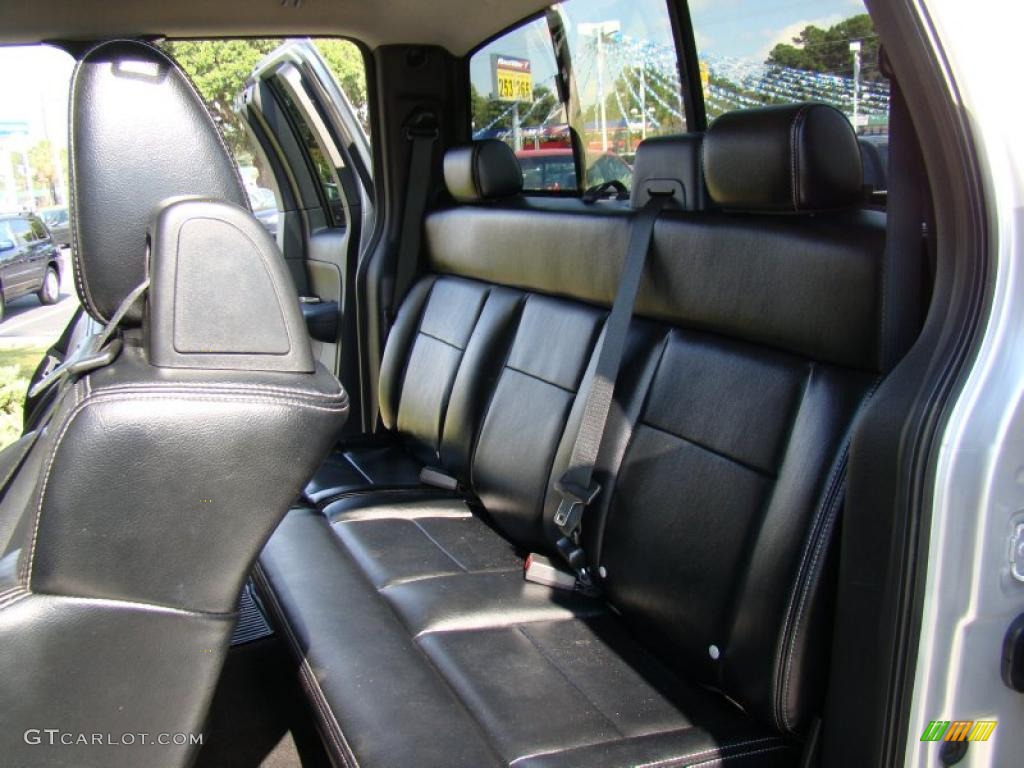 2005 F150 FX4 SuperCab 4x4 - Silver Metallic / Black photo #14