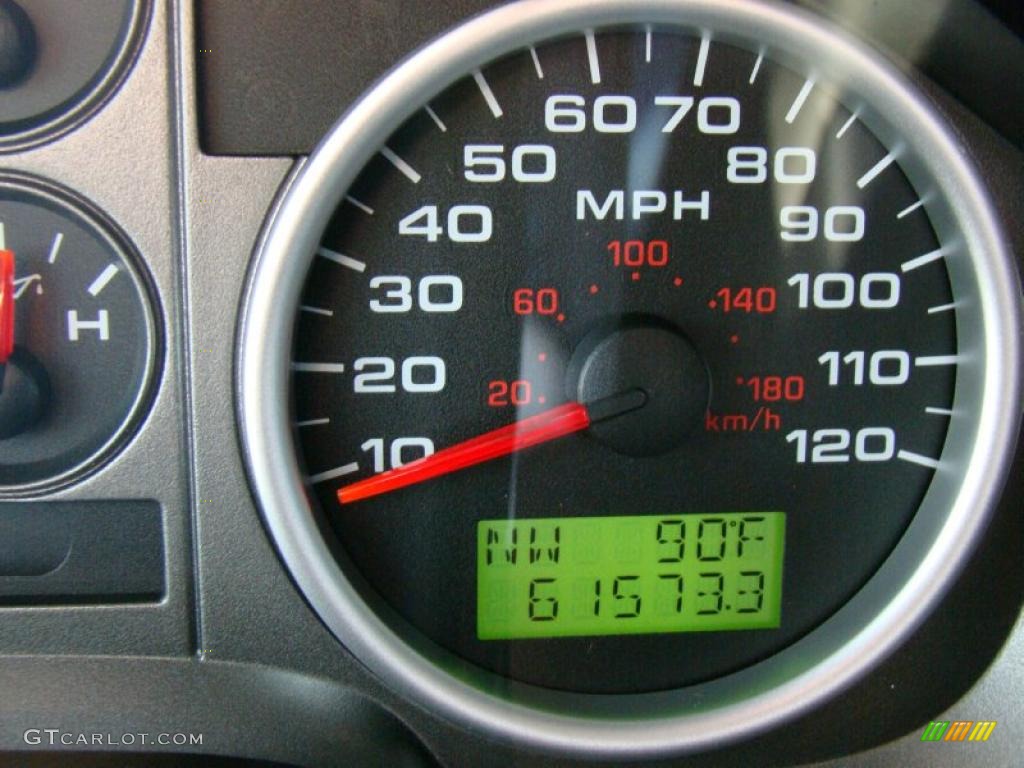 2005 F150 FX4 SuperCab 4x4 - Silver Metallic / Black photo #31