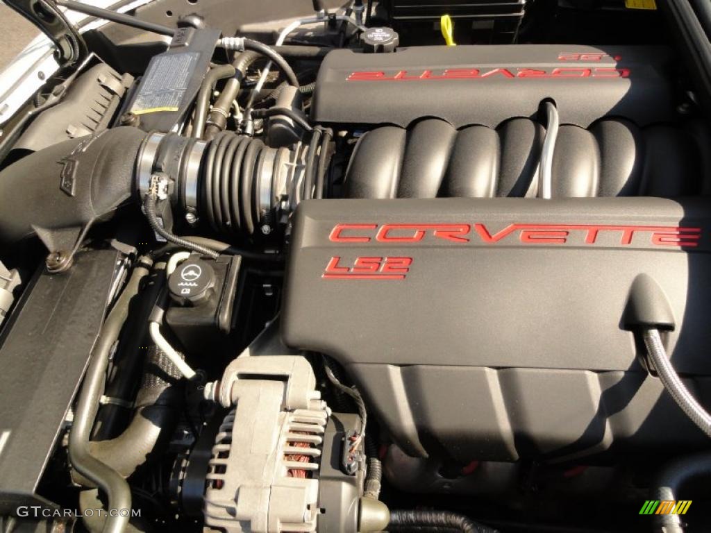 2005 Chevrolet Corvette Coupe 6.0 Liter OHV 16-Valve LS2 V8 Engine Photo #37904763