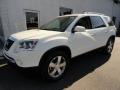 2010 Summit White GMC Acadia SLT AWD  photo #1