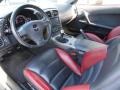 Ebony Black/Red 2006 Chevrolet Corvette Z06 Interior Color