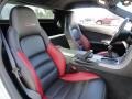 Ebony Black/Red 2006 Chevrolet Corvette Z06 Interior Color