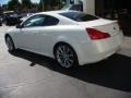 Moonlight White 2009 Infiniti G 37 S Sport Coupe Exterior