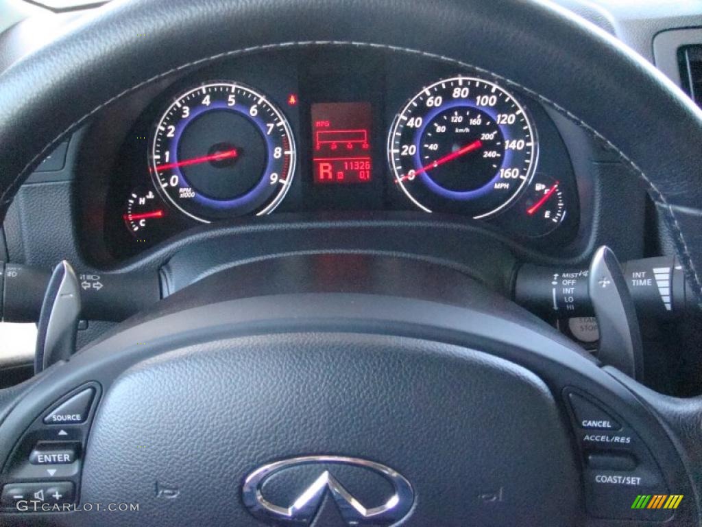 2009 Infiniti G 37 S Sport Coupe Gauges Photo #37908804