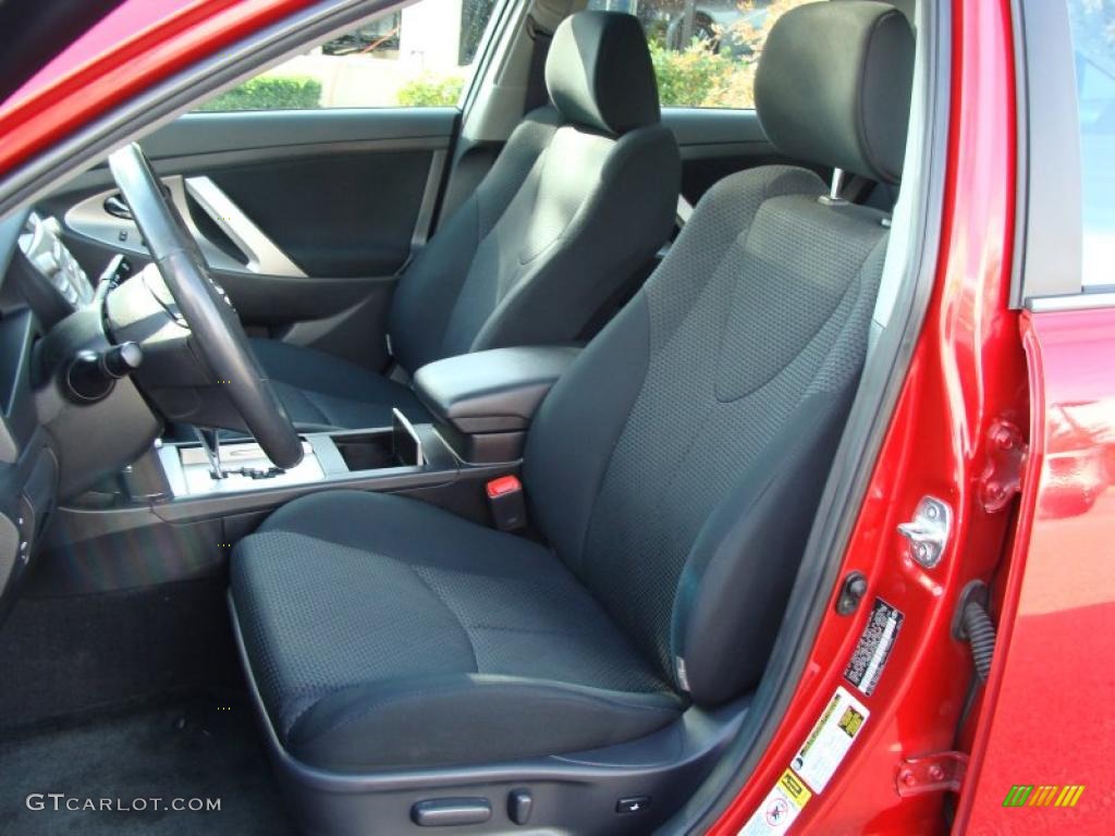 Dark Charcoal Interior 2008 Toyota Camry SE Photo #37909021