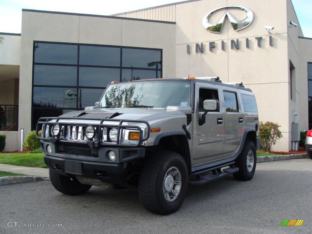 2003 H2 SUV - Pewter Metallic / Wheat photo #1