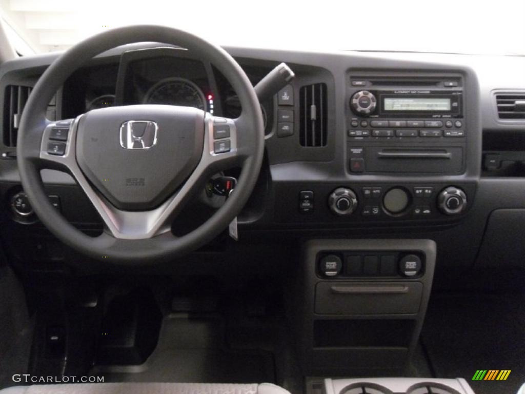 2011 Honda Ridgeline RTS Gray Dashboard Photo #37910489