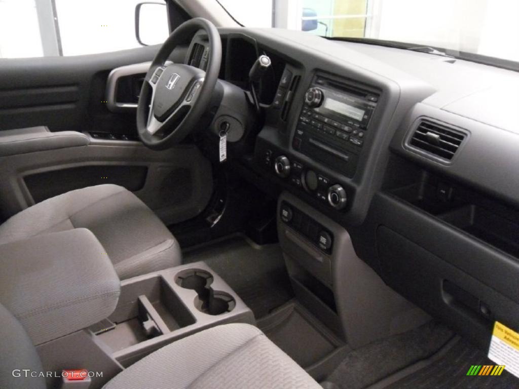 Gray Interior 2011 Honda Ridgeline RTS Photo #37910569